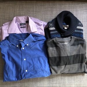Lot of 4 boys L 14/16 Chaps long sleeve/thermal